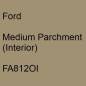 Preview: Ford, Medium Parchment (Interior), FA812OI.